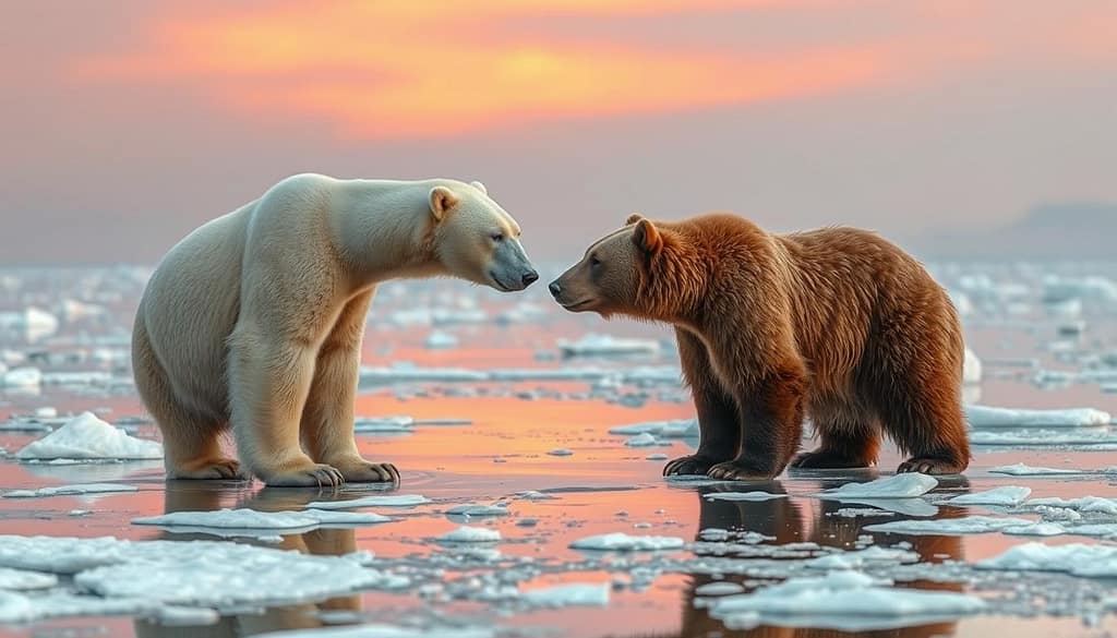 polar bear vs grizzly
