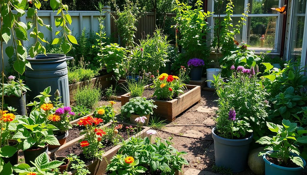 Sustainable Garden at Home